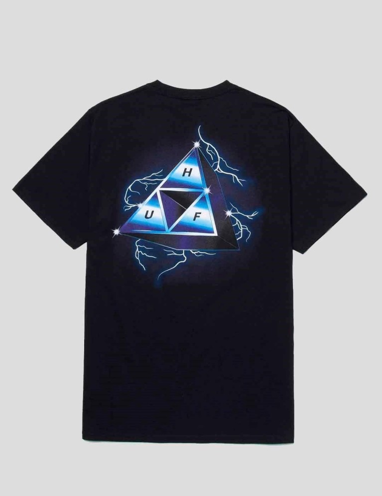 HUF storm tt tee black